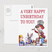 Carte Postale Un anniversaire très heureux pour vous (Devant / Derrière)