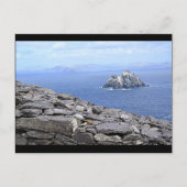 Carte Postale Un aperçu de Little Skellig de Skellig Michael (Devant)