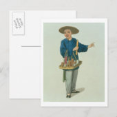 Carte Postale Un apothecaire, assiette 26 de 'Le costume de Chin (Devant / Derrière)