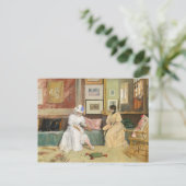 Carte Postale Un appel amical, 1895 (huile sur toile) (Debout devant)