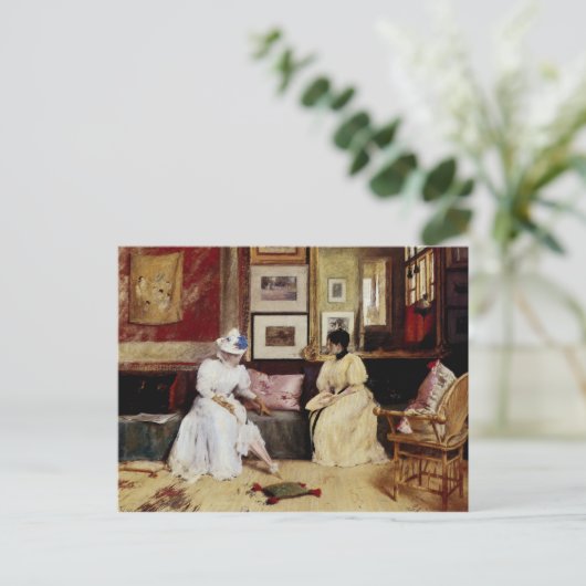 Carte Postale Un appel convivial (Debout devant)