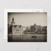 Carte Postale Un après-midi à Prague (Devant / Derrière)