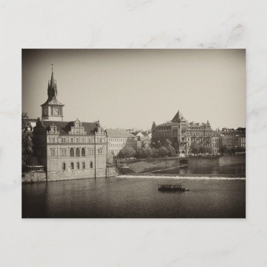 Carte Postale Un après-midi à Prague (Devant)