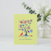 Carte Postale Un arbre de vie (Debout devant)