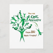 Carte Postale Un Arbre Un Ancêtre (Devant)