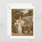 Carte Postale Un Archidruide dans son habit judiciaire, gravé pa (Devant / Derrière)