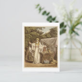 Carte Postale Un Archidruide dans son habit judiciaire, gravé pa (Debout devant)