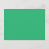 Carte Postale un arrière - plan vert avec une bordure blanche (Devant)