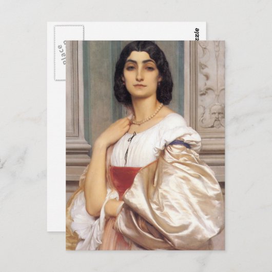 Carte Postale Un art romain pour dame (Devant / Derrière)