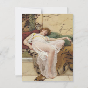 Carte Postale Un art siesta John William Godward
