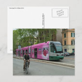 Carte Postale Un autre tramway à Rome (Devant / Derrière)