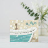 Carte Postale Un Bain Relaxant (Debout devant)