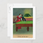 Carte Postale Un baiser du rouge (Devant / Derrière)