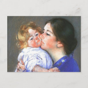 Carte Postale Un Baiser Pour Baby Anne, Mary Cassatt