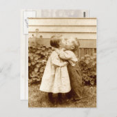 Carte Postale Un baiser volé (Devant / Derrière)