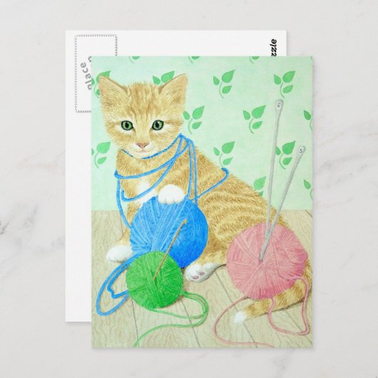 Carte Postale Un ballon ! (Devant / Derrière)