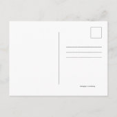 Carte Postale Un Banc de Parc (Dos)