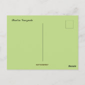 Carte Postale Un bateau au Venezuela (Dos)