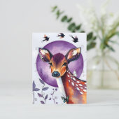 Carte Postale Un Beau Cerf (Debout devant)