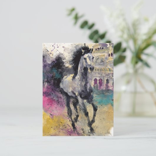 Carte Postale Un Beau Cheval (Debout devant)