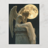 Carte Postale Un beau et la lune (Devant)