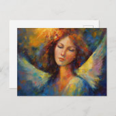 Carte Postale Un bel ange (Devant / Derrière)