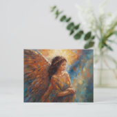 Carte Postale Un bel ange (Debout devant)