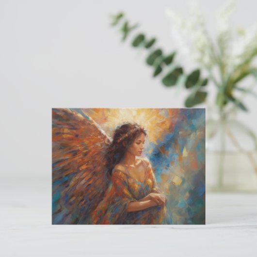 Carte Postale Un bel ange (Debout devant)