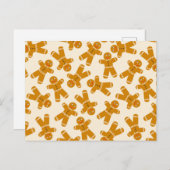 Carte Postale Un biscuit en pain d'épices (Devant / Derrière)