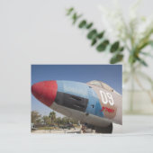 Carte Postale Un bombardier Vautour construit en France (Debout devant)