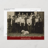 Carte Postale Un bon cigare est une fumée (Devant / Derrière)