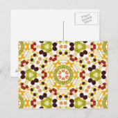 Carte Postale Un bon karma et bien-être à partir d'une alimentat (Devant / Derrière)