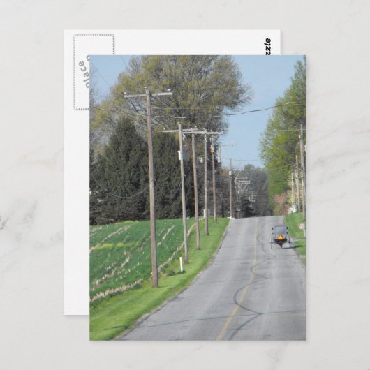 Carte Postale ~ Un bon matin ~ (Devant / Derrière)