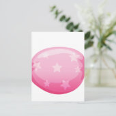 Carte Postale un bonbon rose (Debout devant)