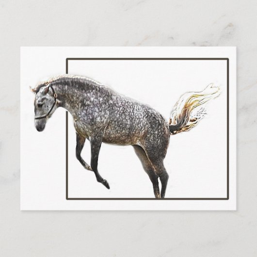 Carte Postale Un bond joyeux (Devant)