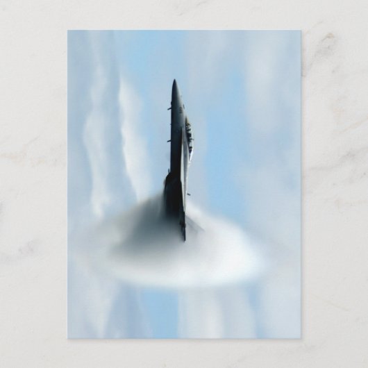 Carte Postale Un boom sonique (Devant)