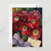 Carte Postale Un bouquet pour vous (Devant / Derrière)