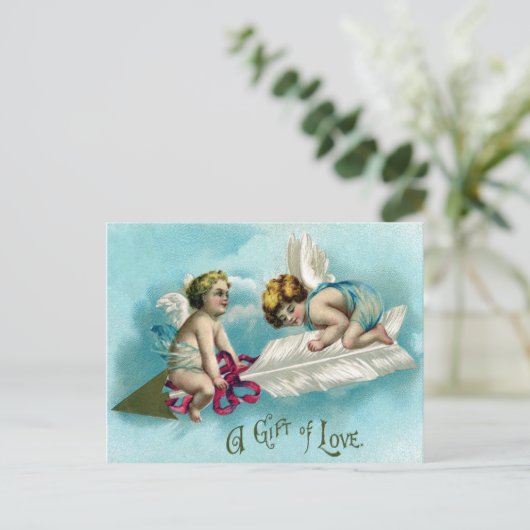 Carte Postale Un cadeau d'amour (Debout devant)