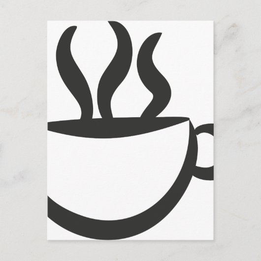 Carte Postale Un café ? (Devant)