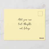 Carte Postale Un Café Super (Dos)