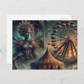 Carte Postale Un carnaval de Steampunk Sci Fi (Devant / Derrière)