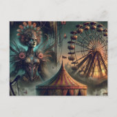 Carte Postale Un carnaval de Steampunk Sci Fi (Devant)