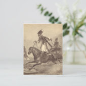 Carte Postale Un cavalier cosaque (Debout devant)