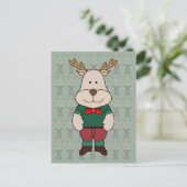 Carte Postale Un cerf mignon (Debout devant)
