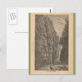 Carte Postale Un chaos Ausable (Devant / Derrière)