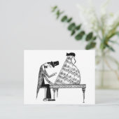 Carte Postale Un chat nommé Sonata (Debout devant)