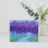 Carte Postale Un chemin (Debout devant)