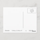 Carte Postale Un Cheval Est Un Cheval #1" (Dos)