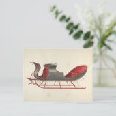 Carte Postale Un Cheval Sleigh Open - Fred Weiss (Debout devant)