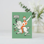 Carte Postale Un chevalier gobelin (Debout devant)